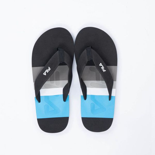 Fila Stefano Men's Sandals - Blue/White/Black,NZ 256-87952